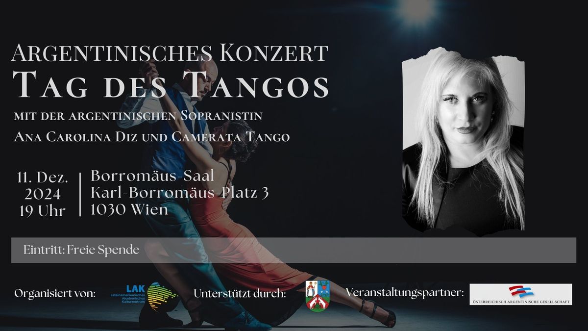 Argentinisches Konzert: \u201eTag des Tangos\u201c \u2013 11. Dez. 2024