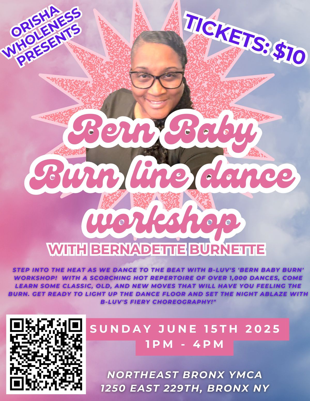 Bern Baby Burn line dance workshop