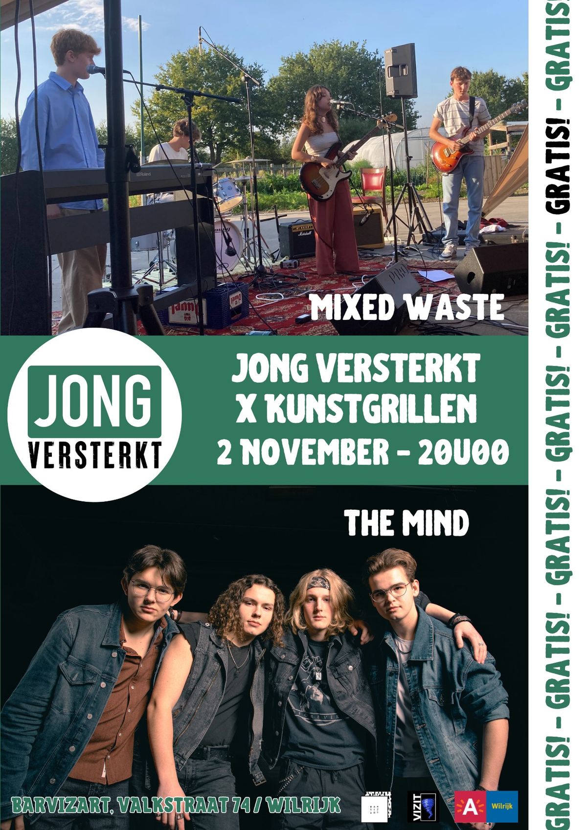 Jong Versterkt x Kunstgrillen: Mixed Waste & The Mind