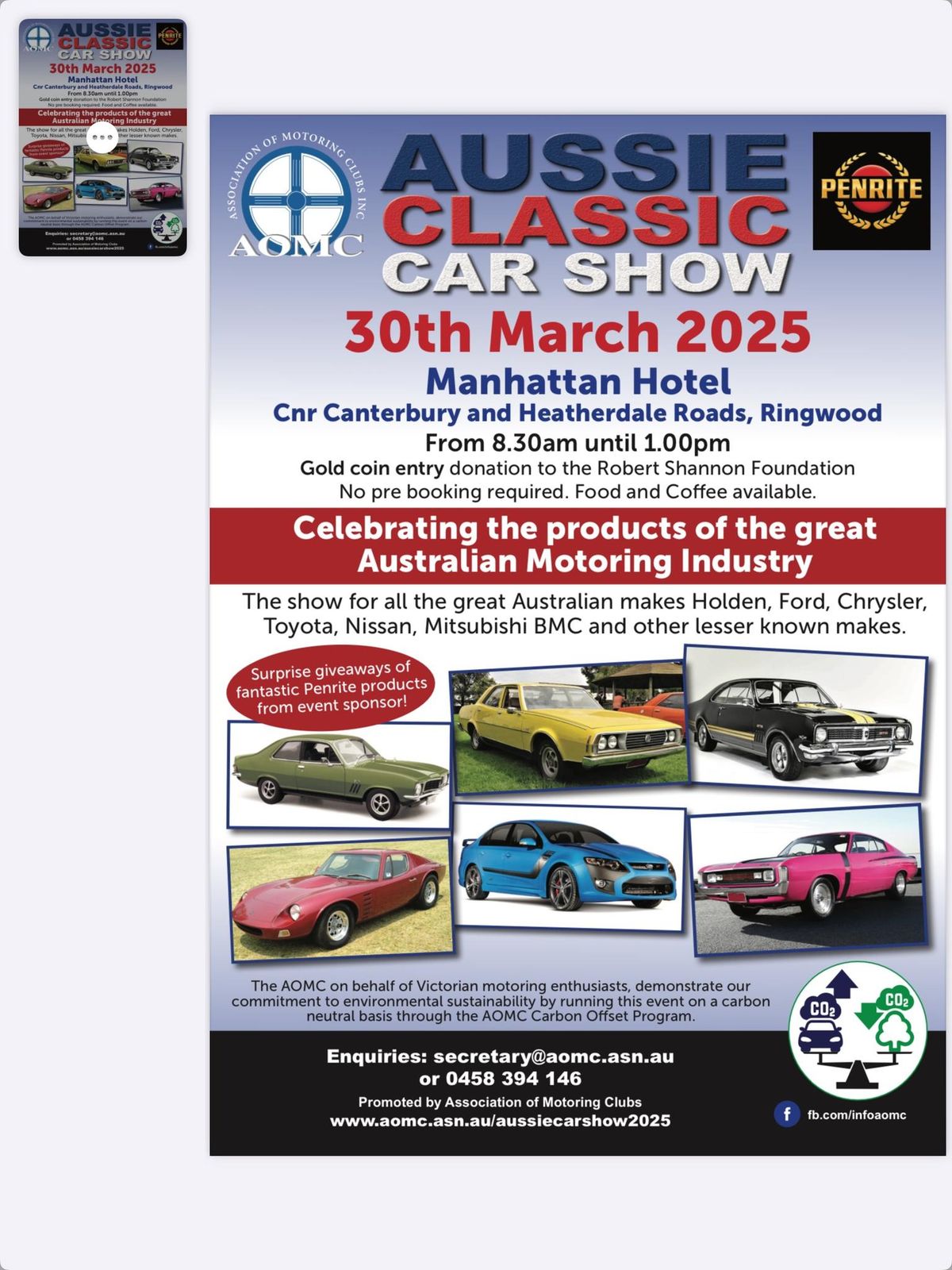 AUSSIE CLASSIC CAR SHOW 