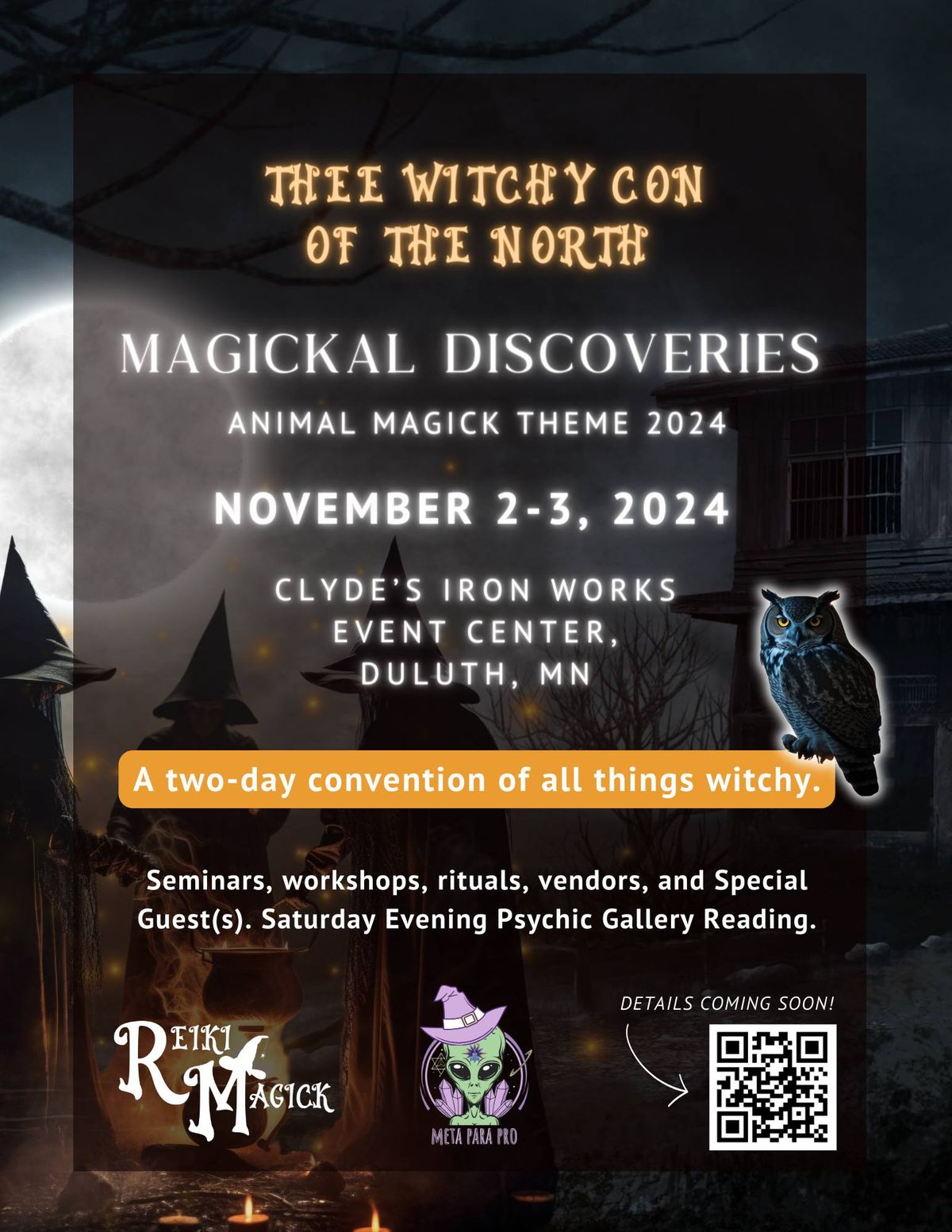 Magickal Discoveries - Thee Witchy Con of the North 