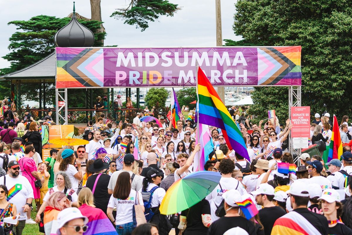 Midsumma Pride March 2025 - Sun 2 FEB - Free