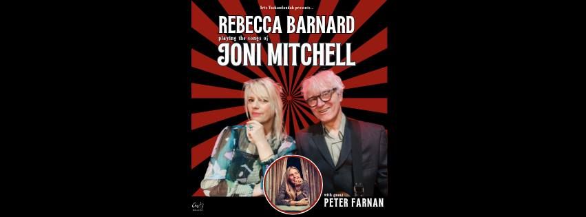 Rebecca Barnard plays the songs of Joni Mitchell