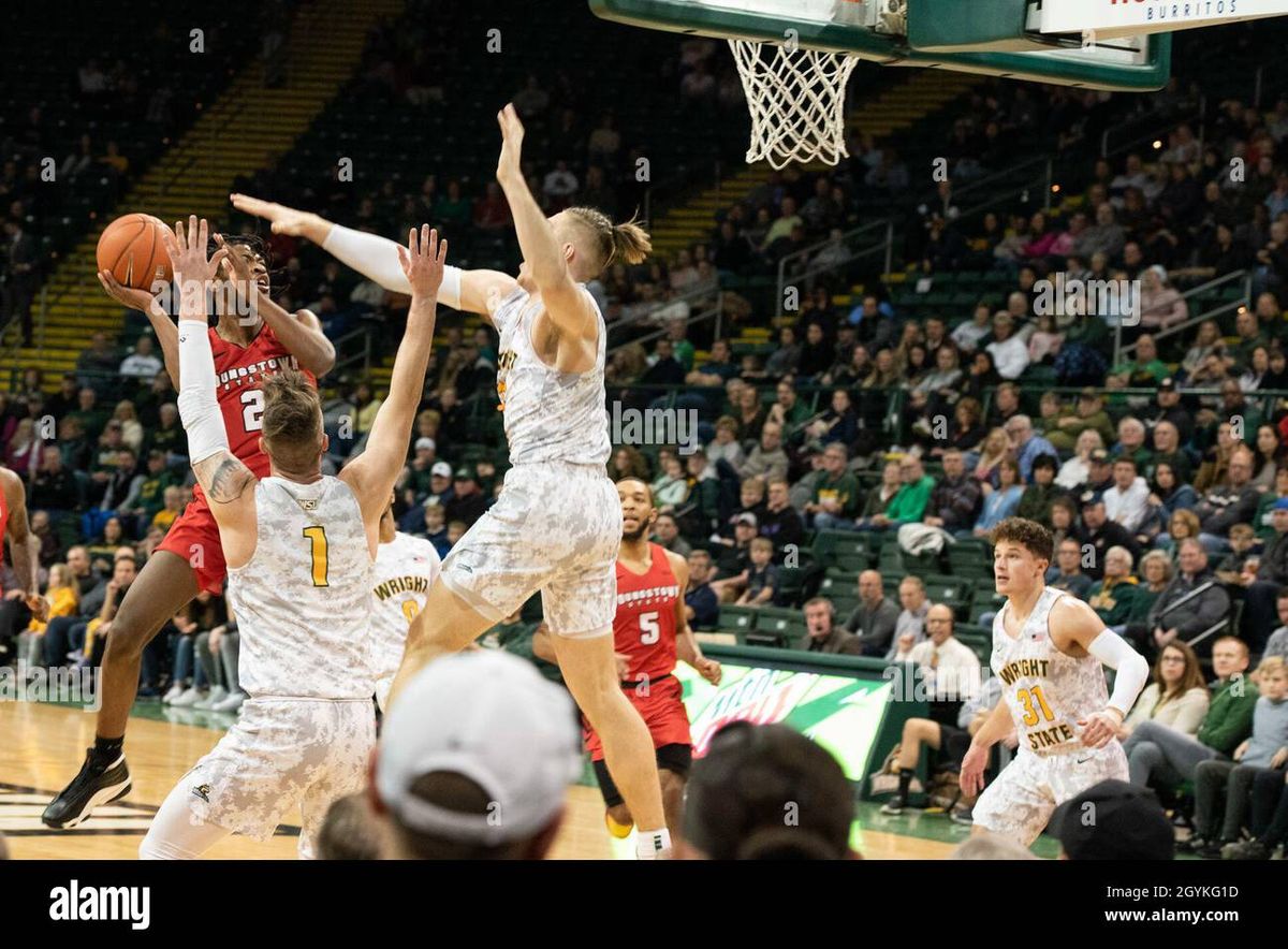 Youngstown State Penguins at Wright State Raiders Mens Basketball at Nutter Center