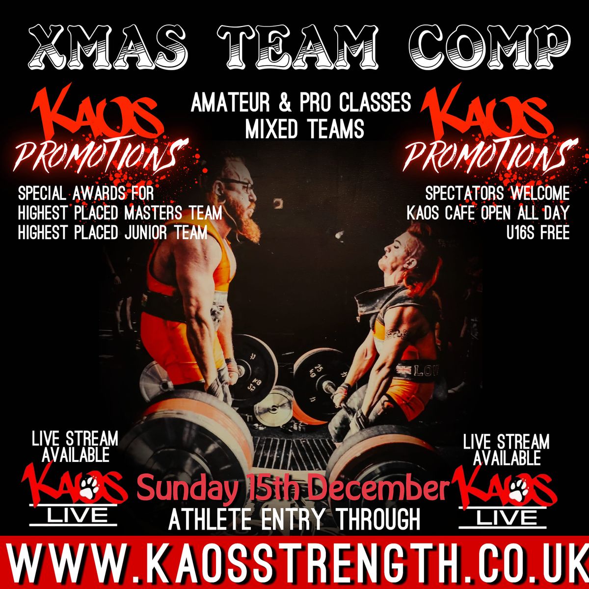 Xmas Kaos Team Comp