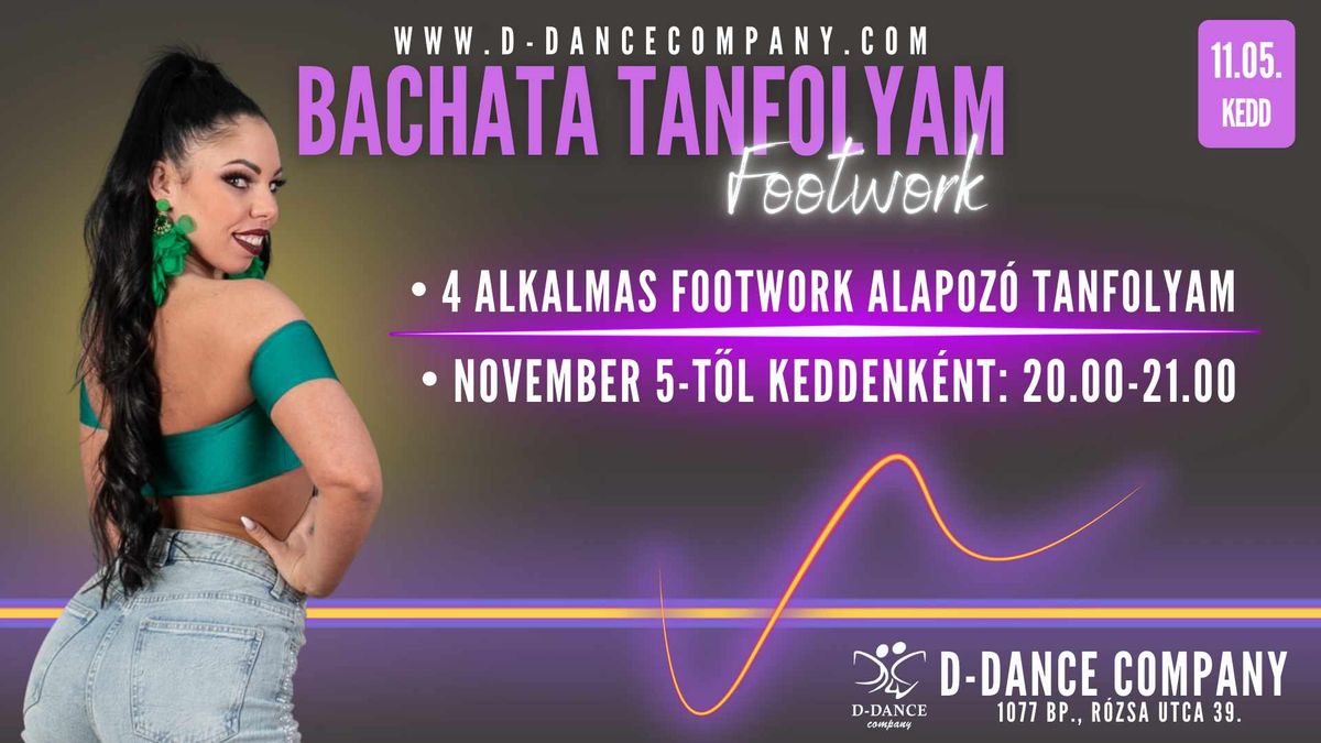 Bachata Footwork Alapoz\u00f3 Tanfolyam \/\/ D.D.C.