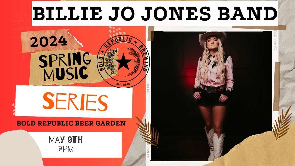 Billie Jo Jones Band at Bold- Spring Concert Series