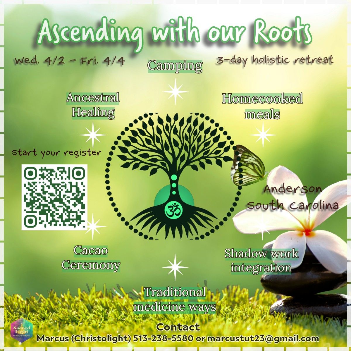 Ascending with our Roots 3-day Holistic Retreat