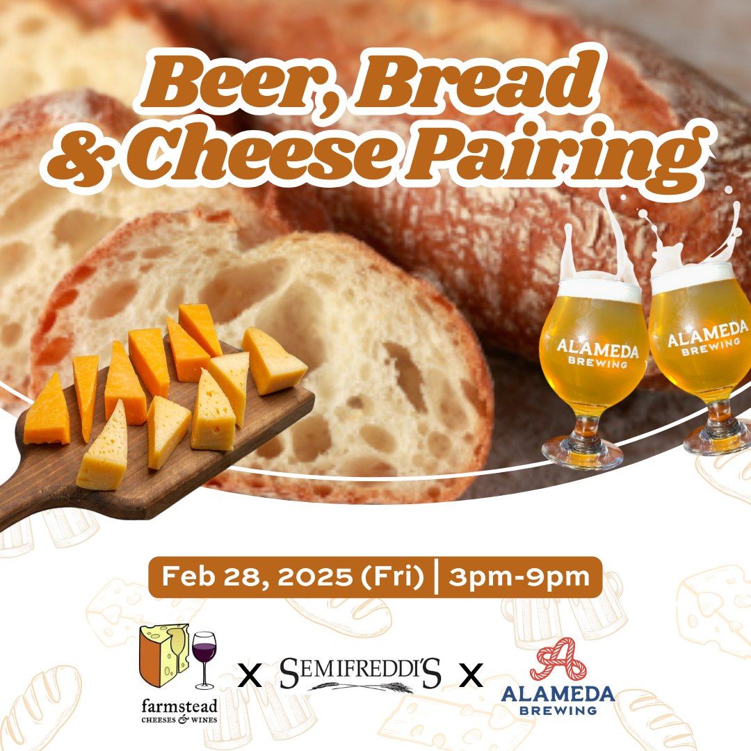 SFBW Day 8: Beer, Bread and Cheese Pairing