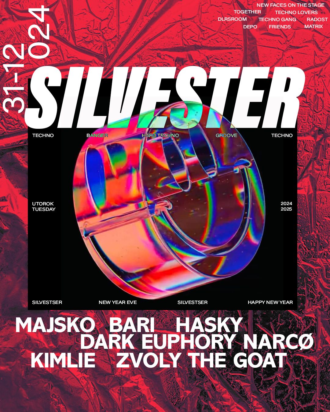 \ud83d\udca5 Silvester v Radosti \ud83d\udca5 Bari > Hasky > Dark Euphory > Narc\u00f8 > Majsko > Zvoly The Goat > Kimlie