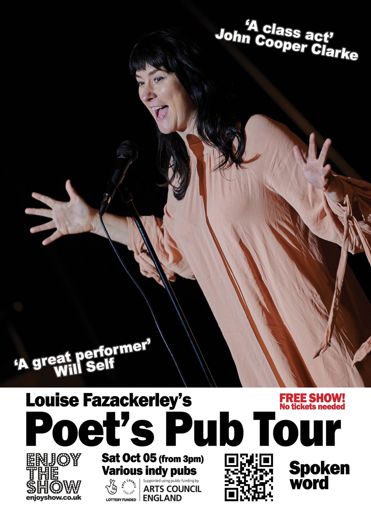 Louise Fazackerley\u2019s Poet\u2019s Pub Tour (SPOKEN WORD)