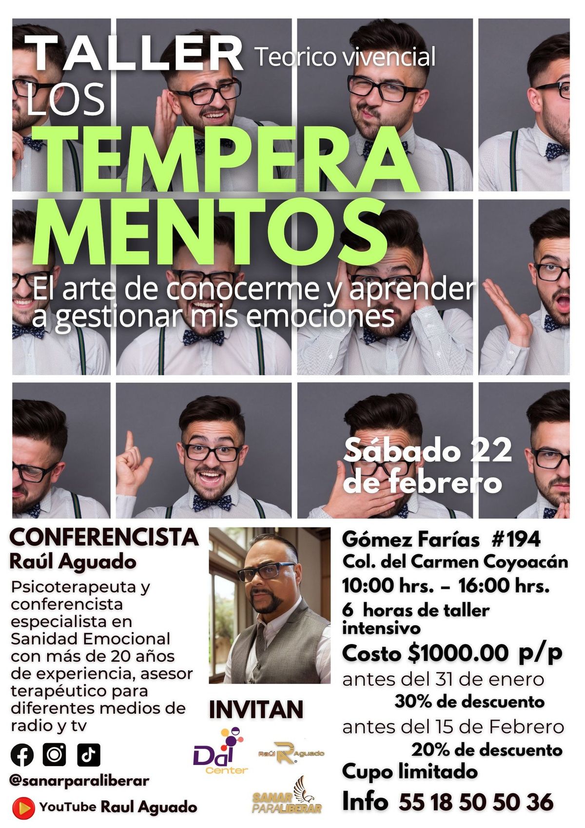 Taller LOS TEMPERAMENTOS 