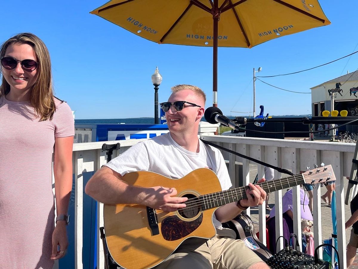 Kitty and JT at Island Lobster Co. 