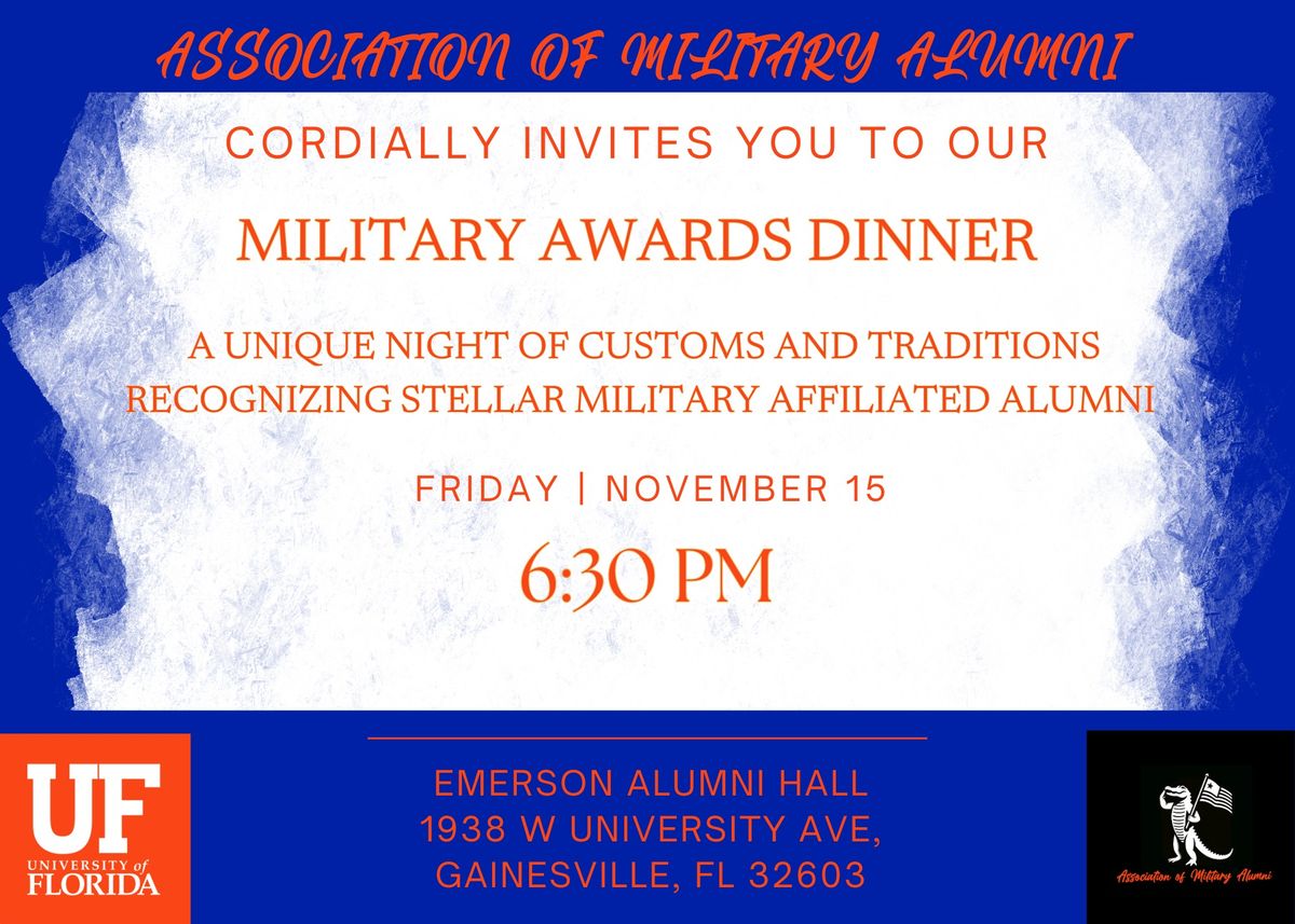 AMA Annual Military Awards Dinner