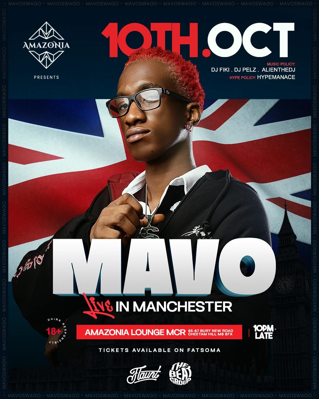 MAVO LIVE IN MANCHESTER \ud83e\udd64