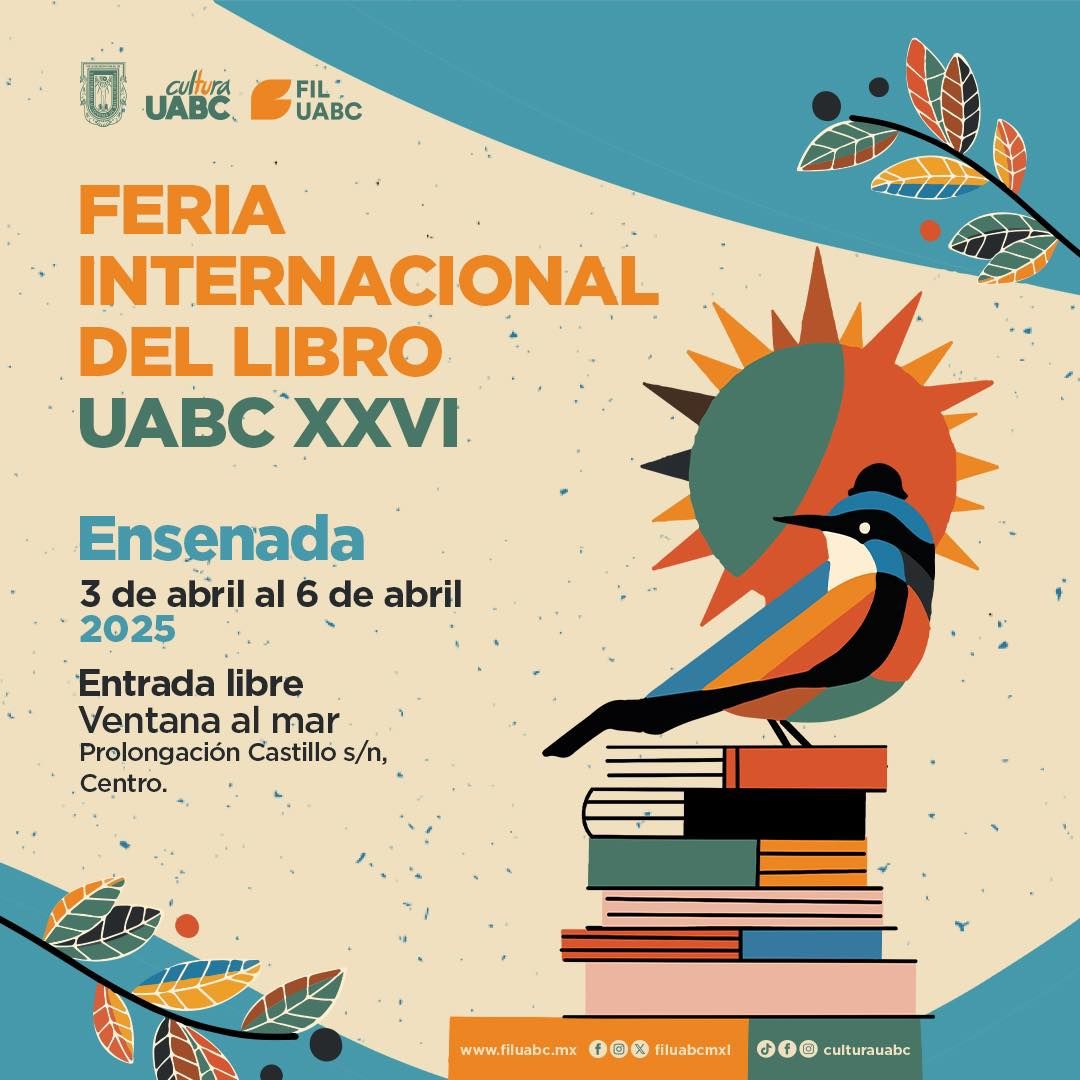 Feria Internacional Del Libro UABC Ensenada 2025