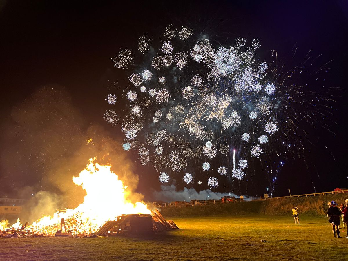 Seaford Bonfire Night - Procession and Firework Display