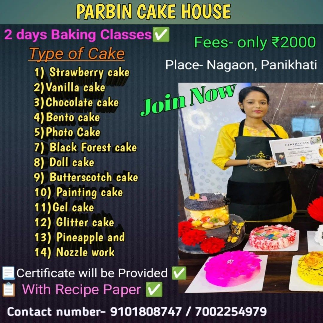 PARBIN BAKING CLASSES 