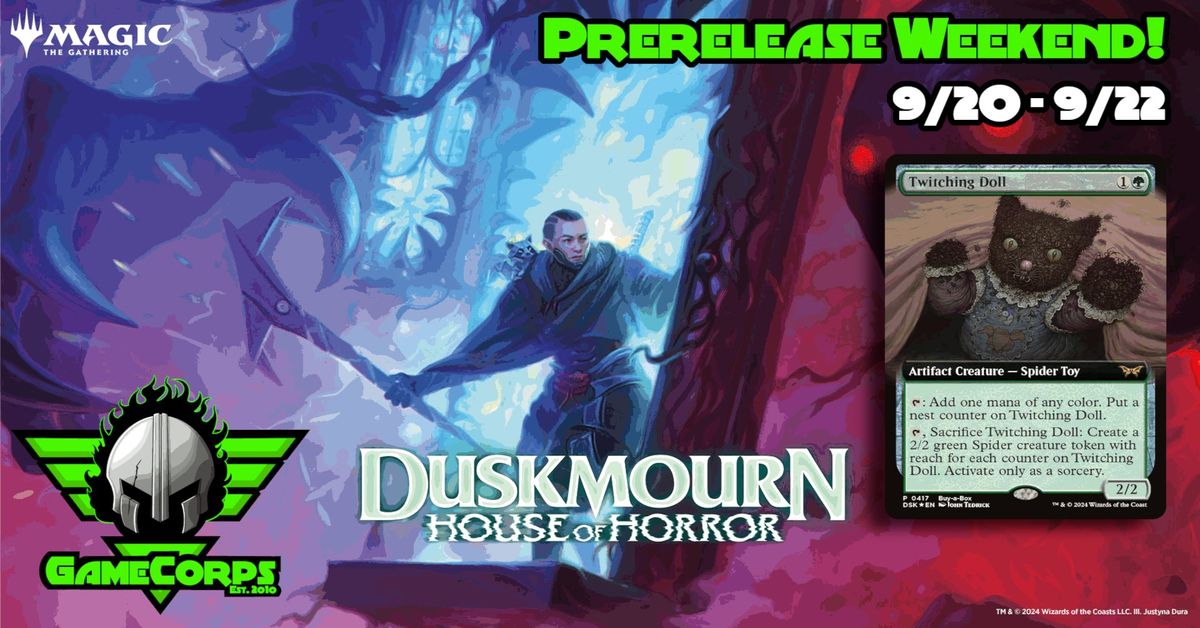 MTG: Duskmourn Friday Night Pre-Release Costume Party