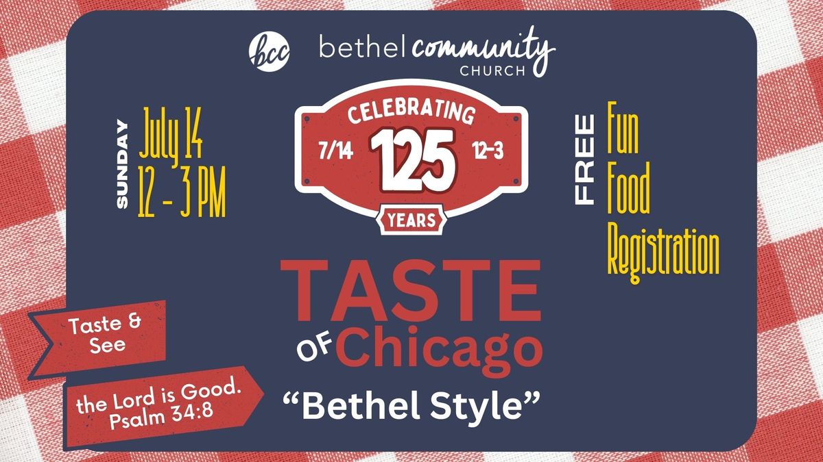 Taste of Chicago "Bethel Style" 
