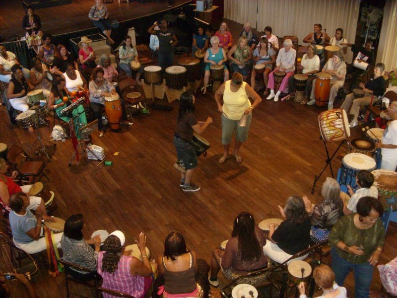 ALL WOMEN DRUMMING EVENT! Sedona library!