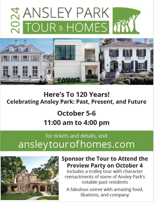 Ansley Park Tour of Homes