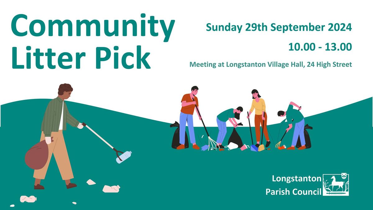 Longstanton Community Litter Pick 2024