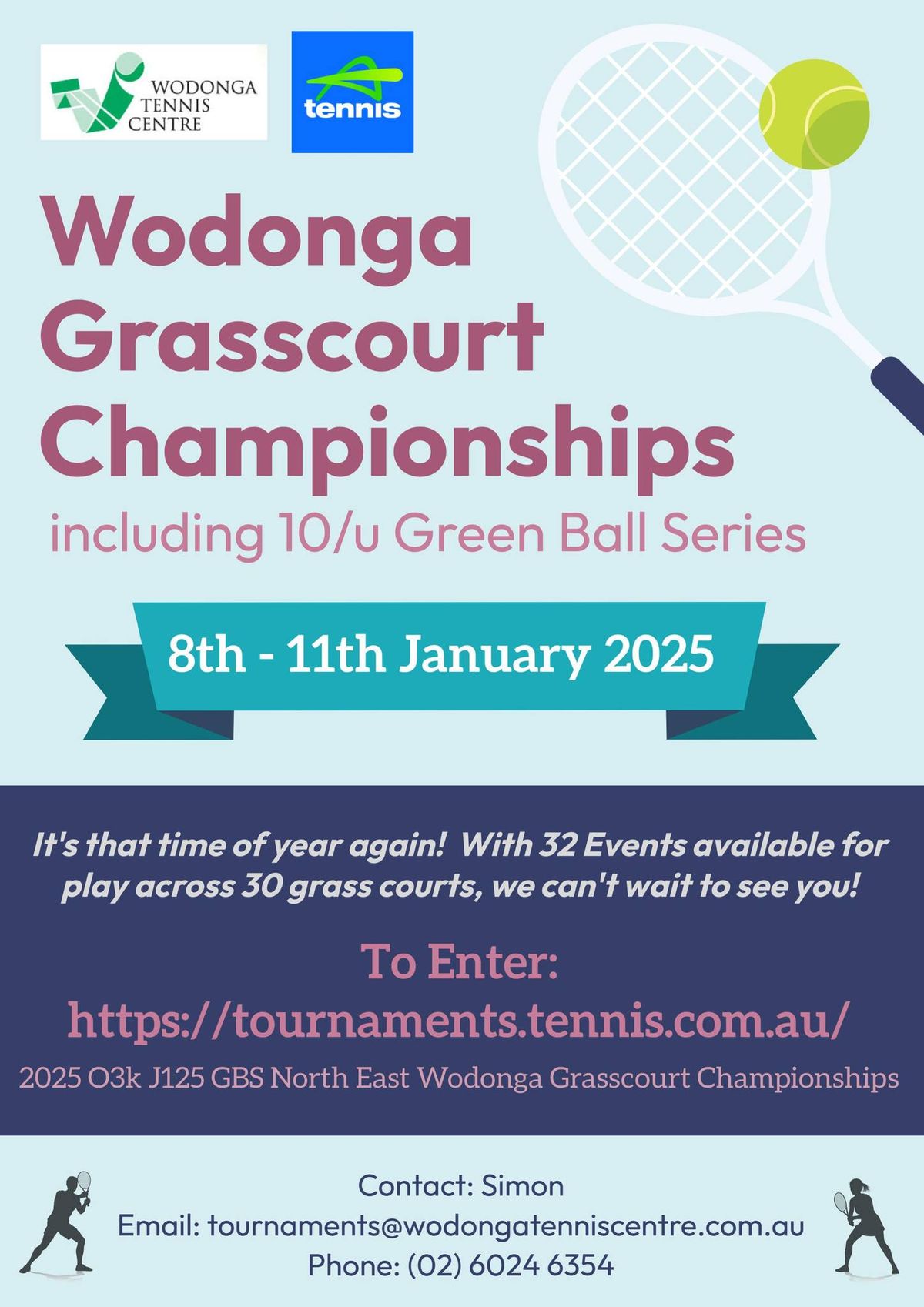 Wodonga Grasscourt Championships 2025