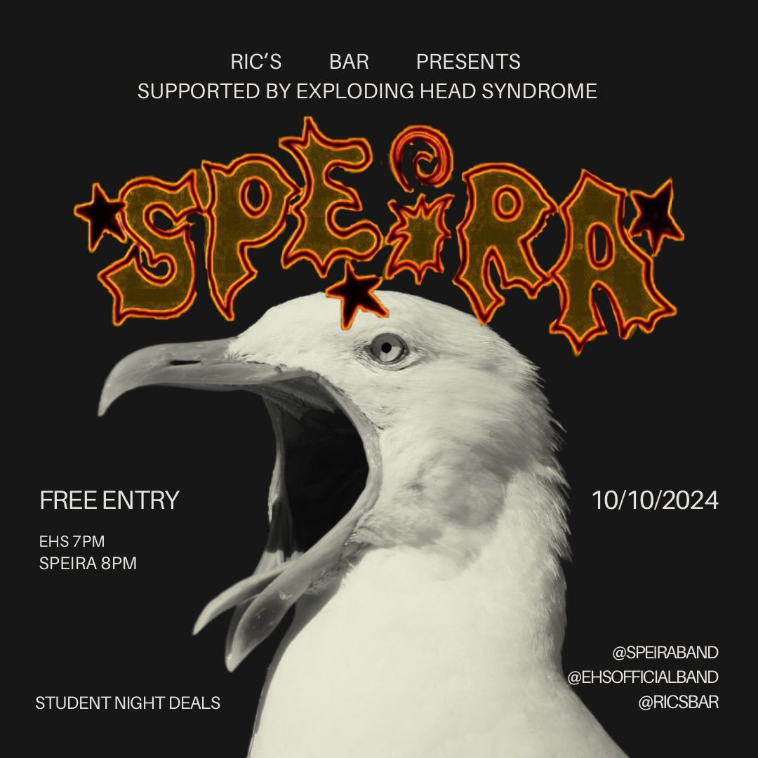 SPEIRA @ RIC\u2019S BAR