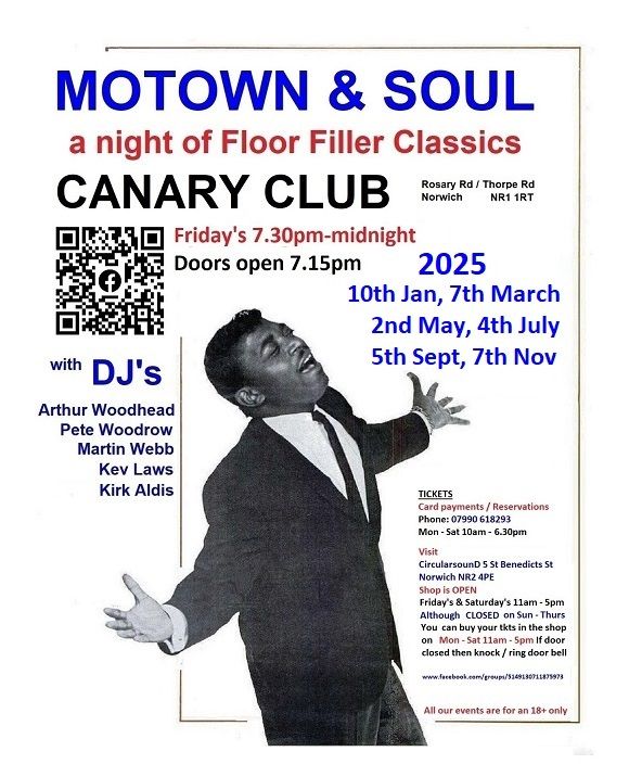 Motown & Soul, a night of Floor Filler Classics