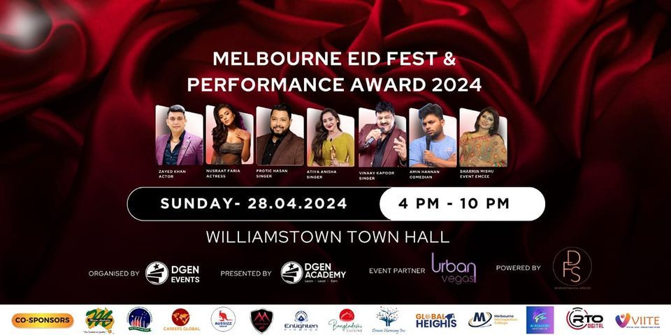 Melbourne Eid Fest & Performance Award 2024