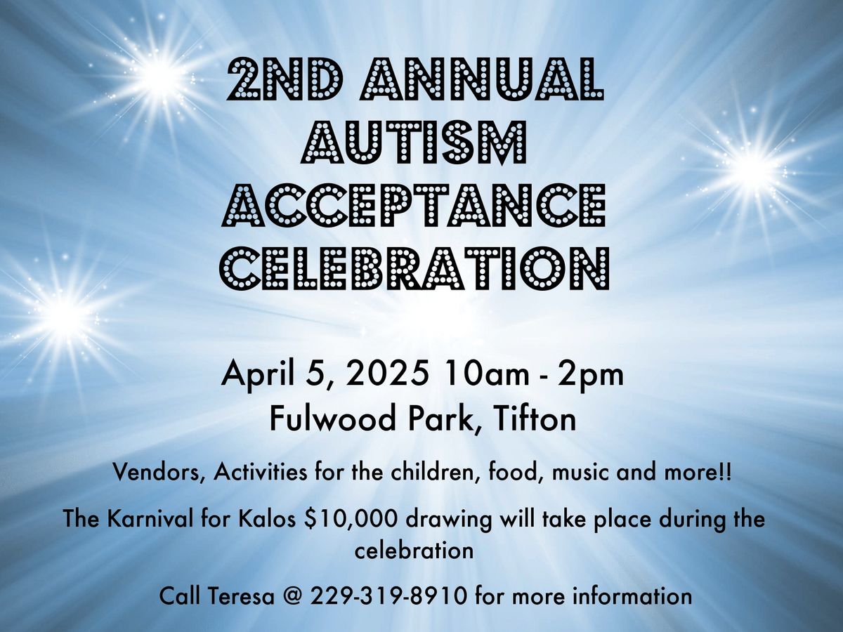 2nd Annual Autism Acceptance Celebration