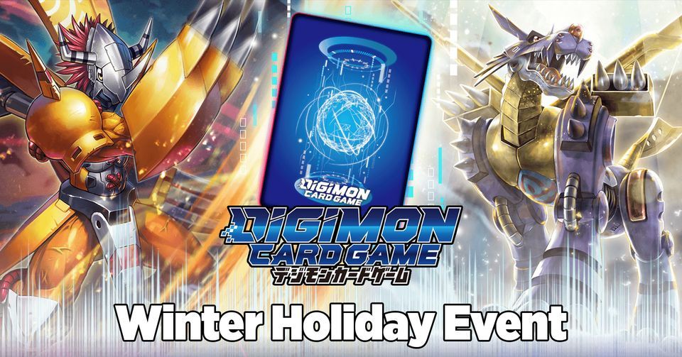 Digimon Winter Holiday 1st event