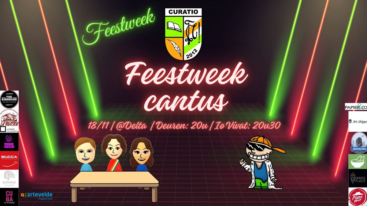 Feestweek: badjas & pyjama-cantus (OPEN) 