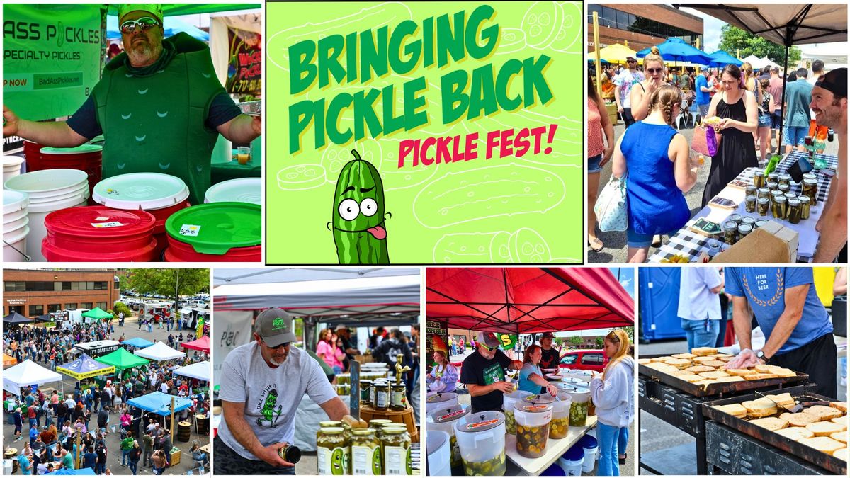 NOVA's Largest Pickle & Grilled Cheese Festival - Bringing Pickle Back!