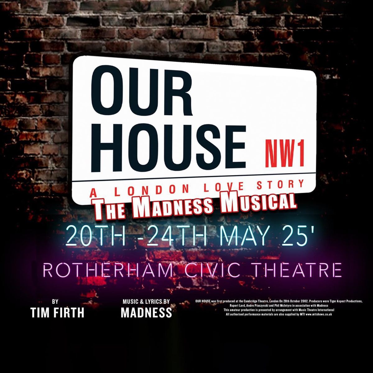 OUR HOUSE: THE MADNESS MUSICAL