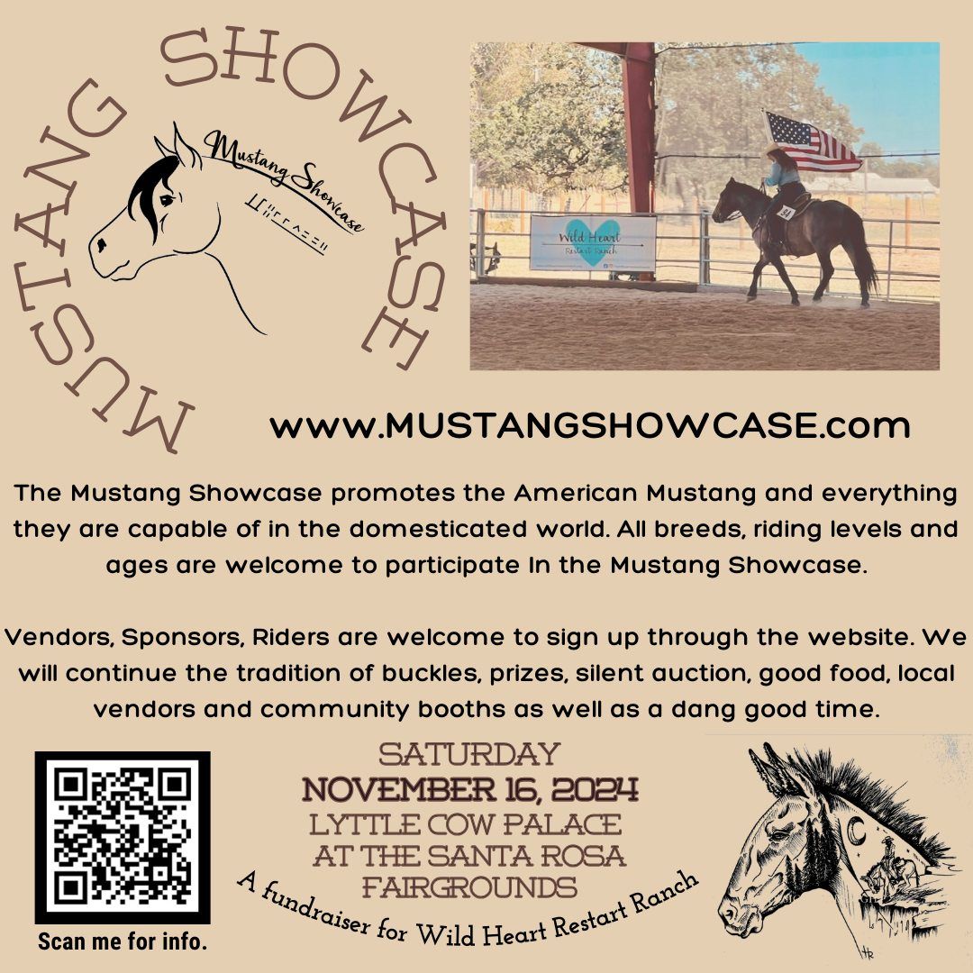 The 2024 Mustang Showcase presented by Wild Heart Restart Ranch