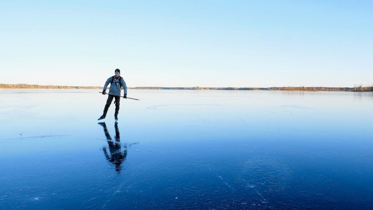 Skating On The River