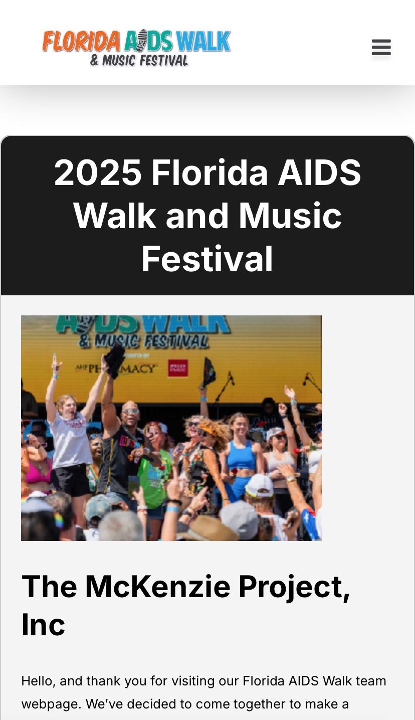 TMPI 2025 Florida AIDS Walk