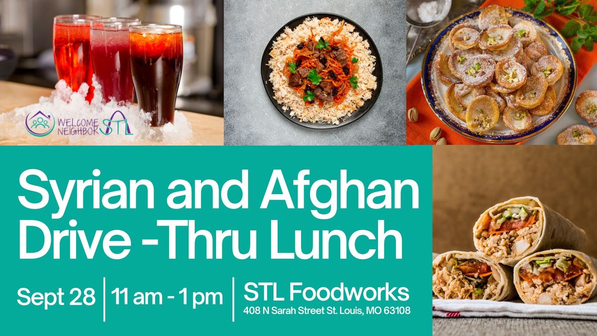 Syrian and Afghan Drive-Thru Lunch