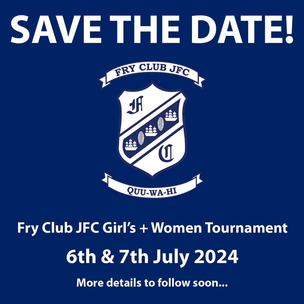 Fry Club JFC Girls + Women Tournament 2024