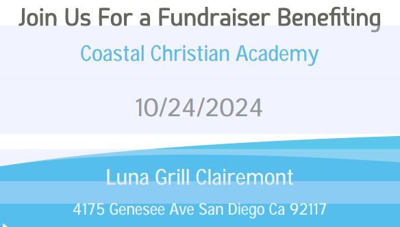 CCA Resturant Dinner Fundraiser- Luna Grill