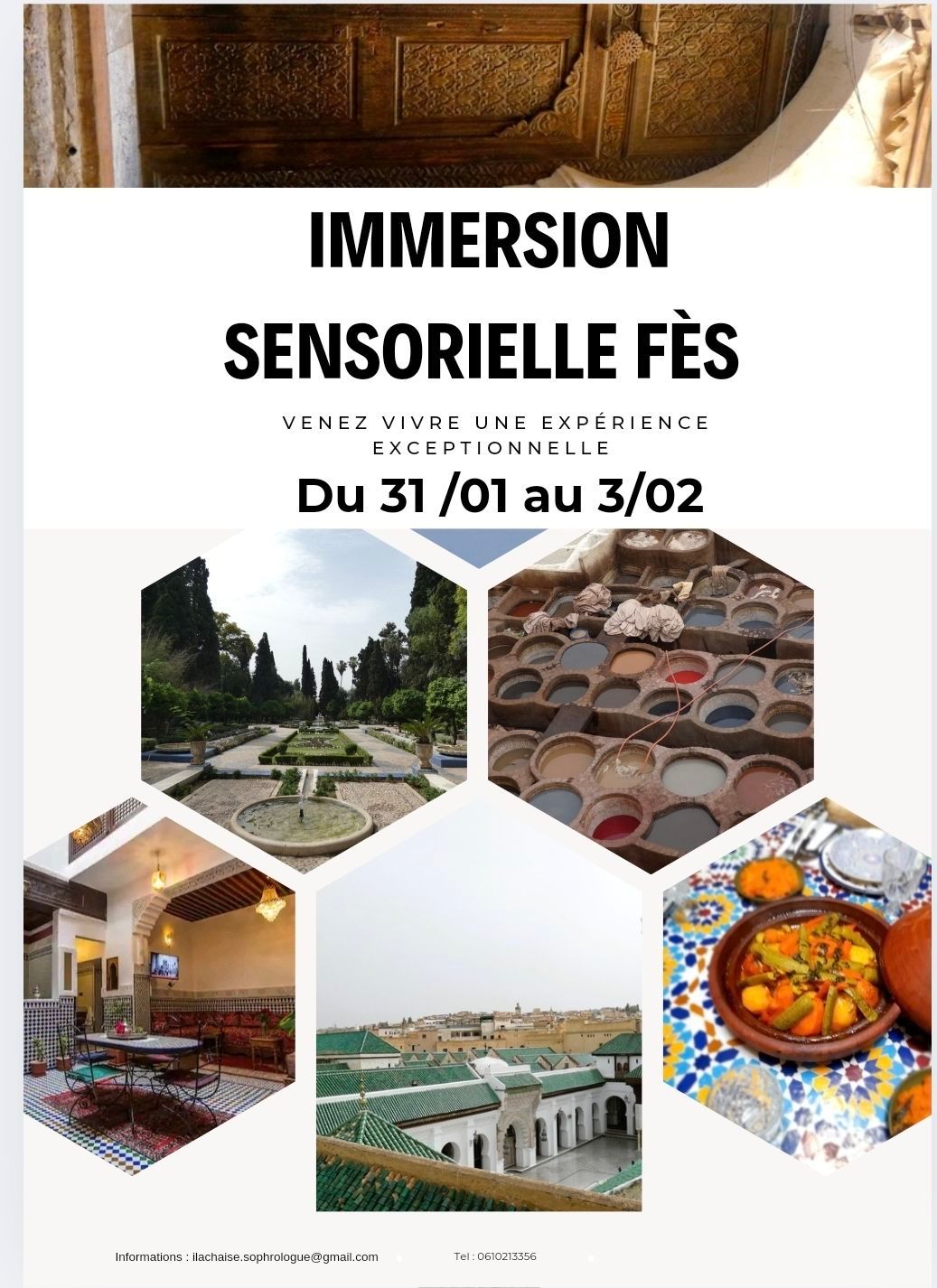 Immersion sensorielle \u00e0 F\u00e8s 