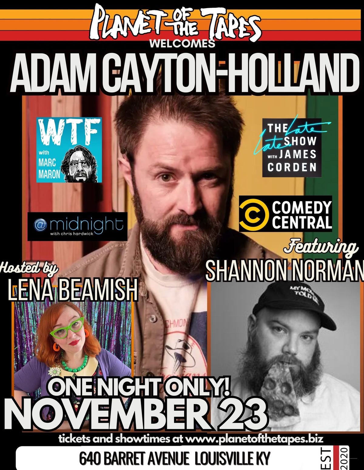 Adam Cayton-Holland - ONE NIGHT ONLY!