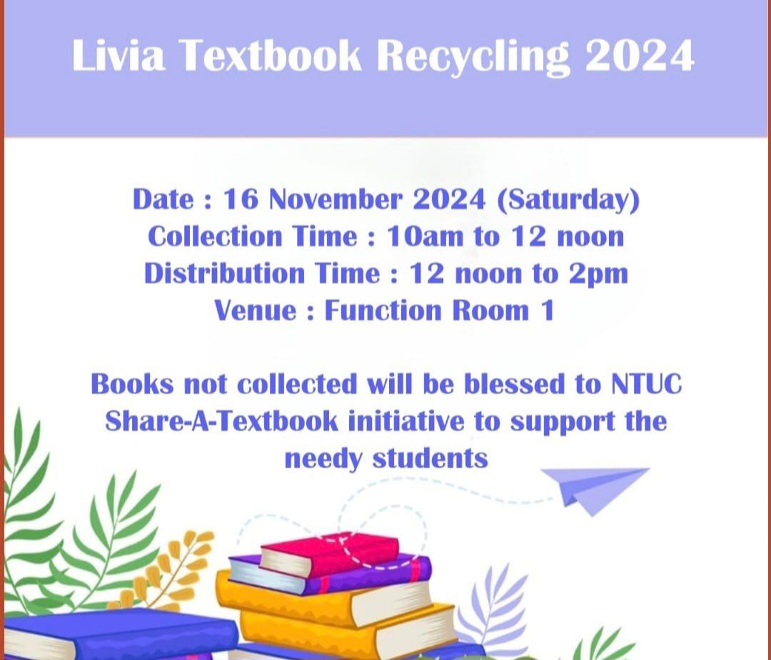 Livia Textbook Recycling 2024