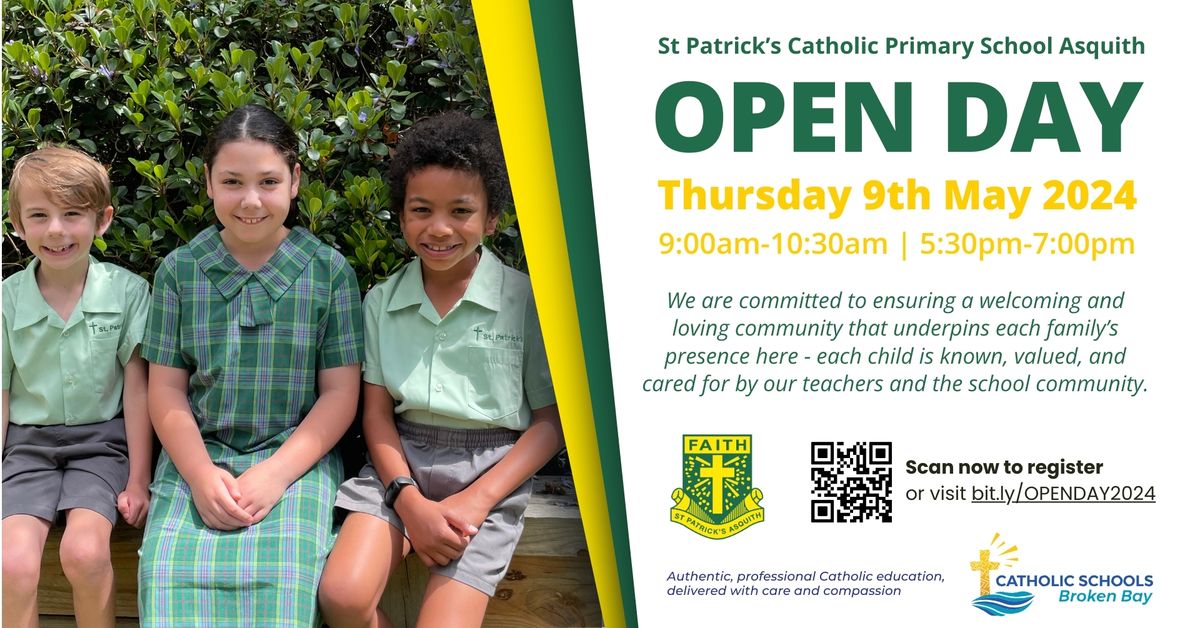 St Patrick's Primary School Asquith Open Day 2024