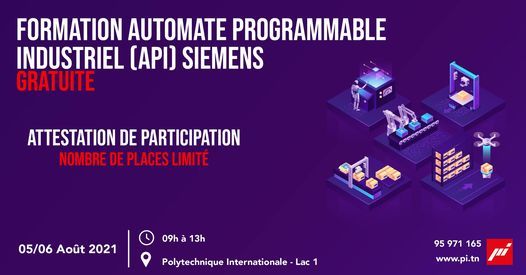 Formation Automate Programmable Industriel (API) Siemens
