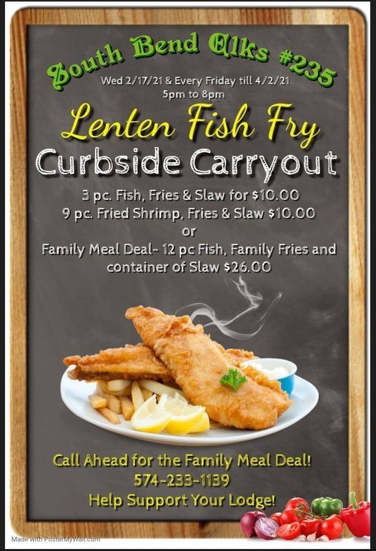 LENTEN CURBSIDE FISH FRY