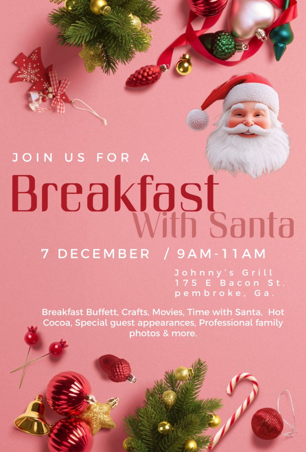 Breakfast With Santa & Friends