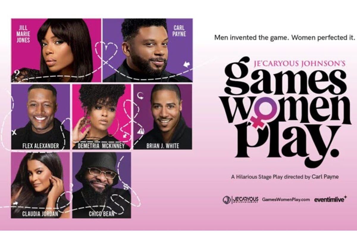 JeCaryous Johnsons Games Women Play at Bayou Music Center